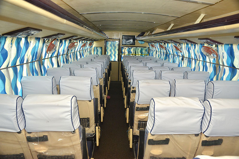 56 Seats Coach(Interior View)