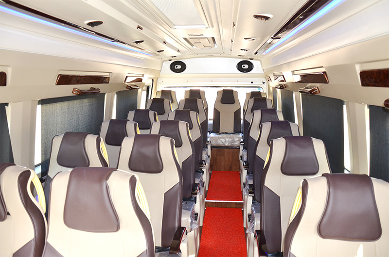 19 Seats Coach (Interior View)